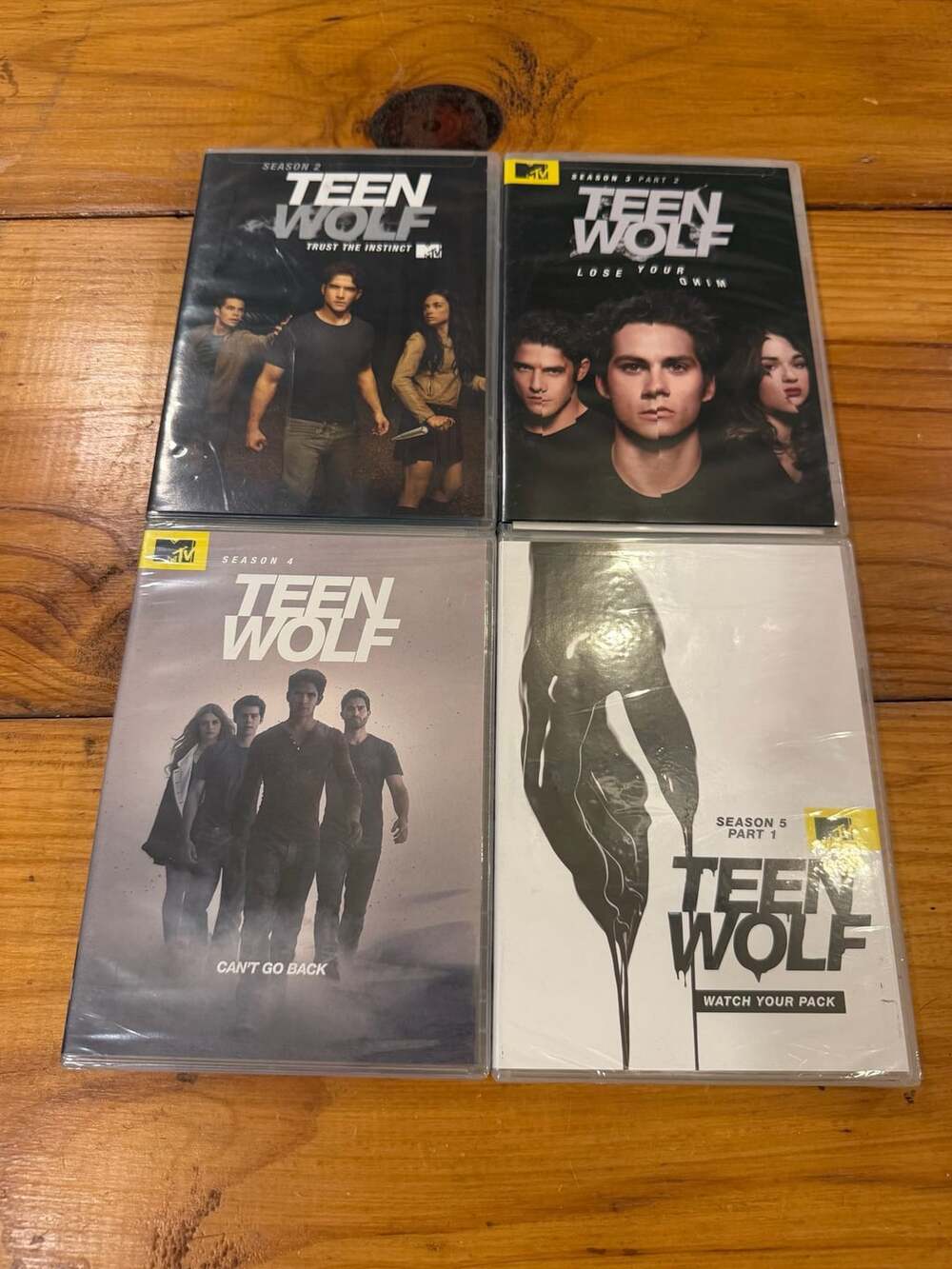 Teen Wolf DVD Lot Seasons 2, 3 Part 2, 4, and 5 Part 1
(last 2 are new)
